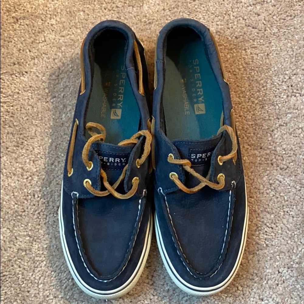 Navy Sperrys - Picture 3 of 5